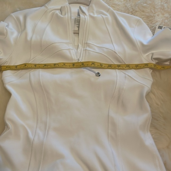 Lululemon Define Long-Sleeve Dress *Luon White size 8 NWT - Picture 6 of 7